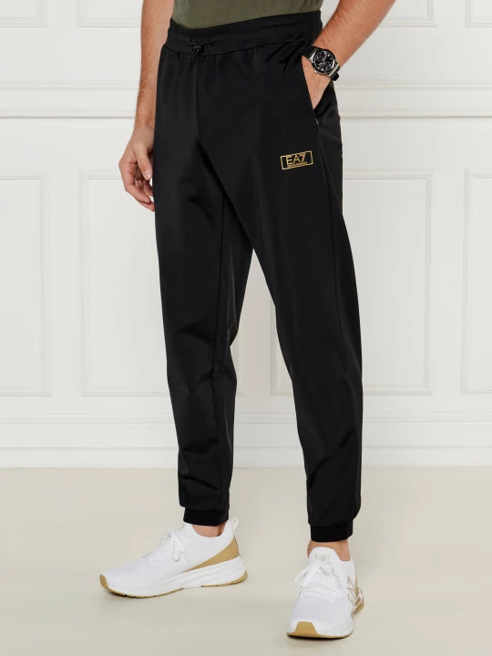 Zdjęcie produktu EA7 Spodnie dresowe | Regular Fit czarny