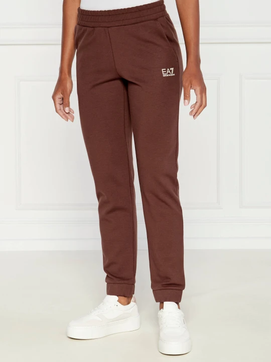 Zdjęcie produktu EA7 Spodnie dresowe | Regular Fit brązowy