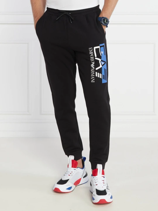 Zdjęcie produktu EA7 Spodnie dresowe | Regular Fit czarny