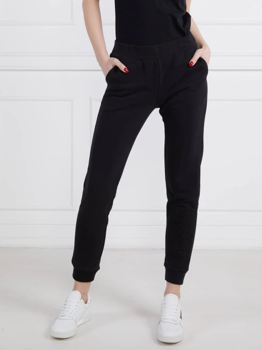Zdjęcie produktu EA7 Spodnie dresowe | Regular Fit czarny