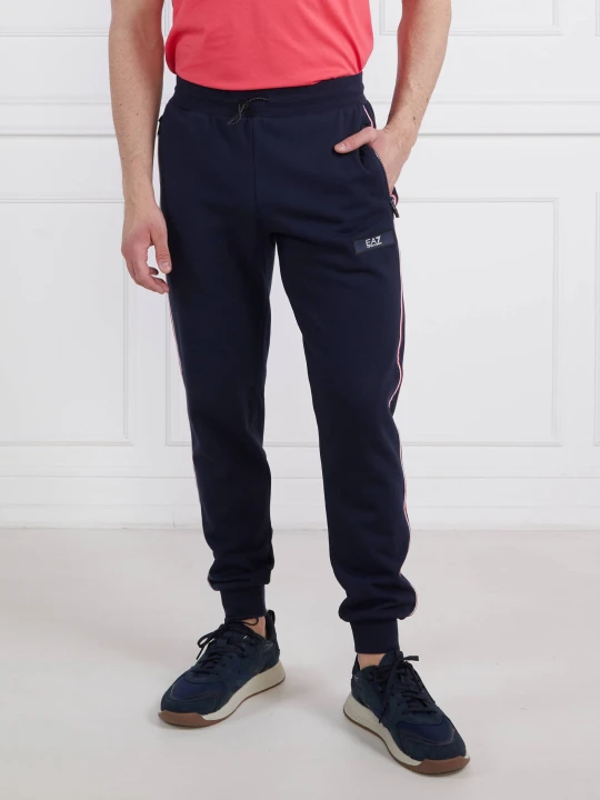 Zdjęcie produktu EA7 Spodnie dresowe | Regular Fit granatowy