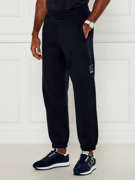 Zdjęcie produktu EA7 Spodnie dresowe | Relaxed fit granatowy