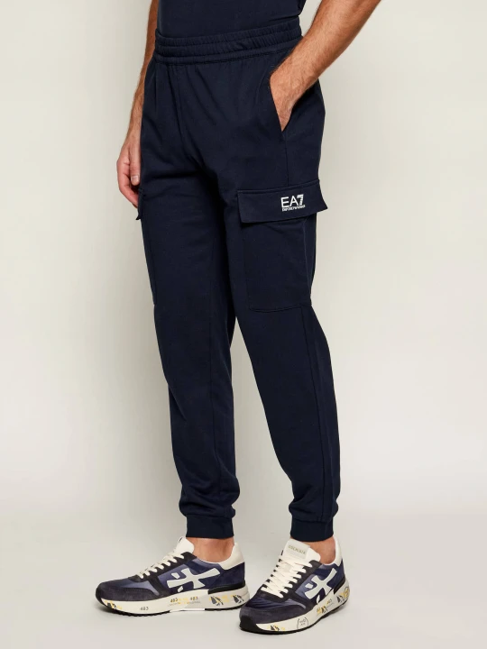 Zdjęcie produktu EA7 Spodnie dresowe | Slim Fit granatowy