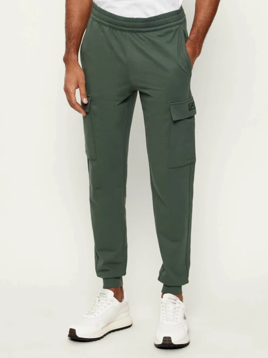 Zdjęcie produktu EA7 Spodnie dresowe | Slim Fit zielony