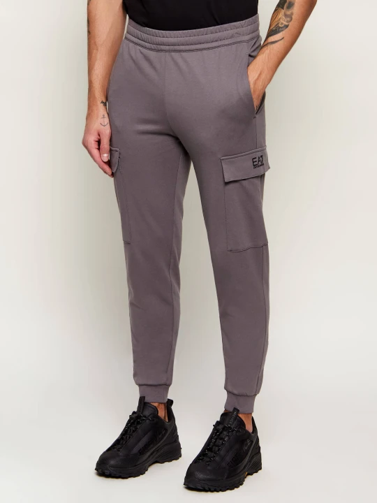 Zdjęcie produktu EA7 Spodnie dresowe | Slim Fit szary