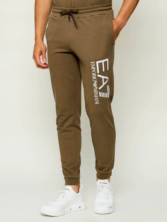 Zdjęcie produktu EA7 Spodnie dresowe | Slim Fit brązowy