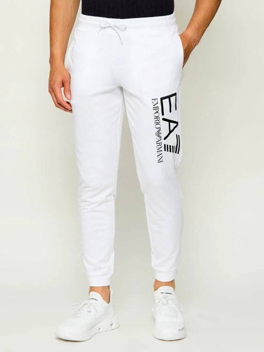 Zdjęcie produktu EA7 Spodnie dresowe | Slim Fit biały