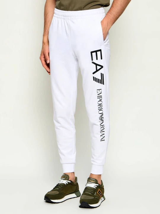 Zdjęcie produktu EA7 Spodnie dresowe | Slim Fit biały