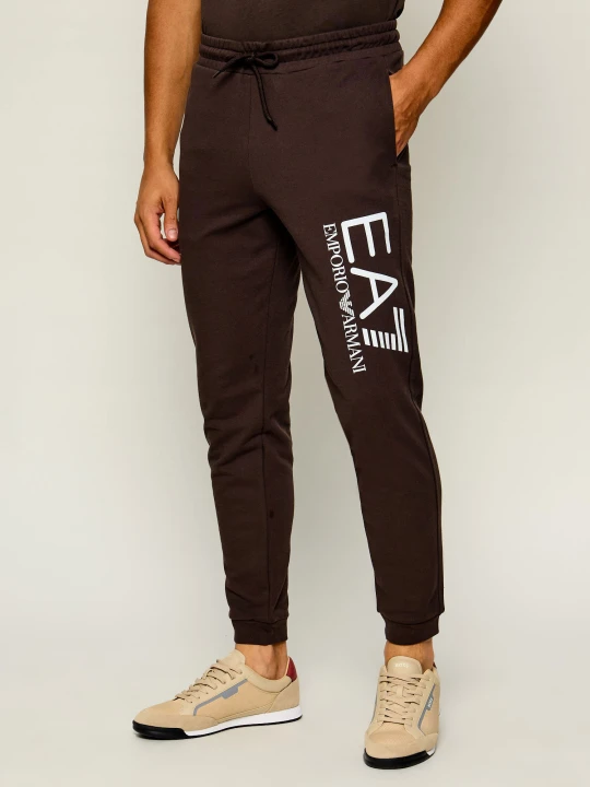 Zdjęcie produktu EA7 Spodnie dresowe | Slim Fit brązowy