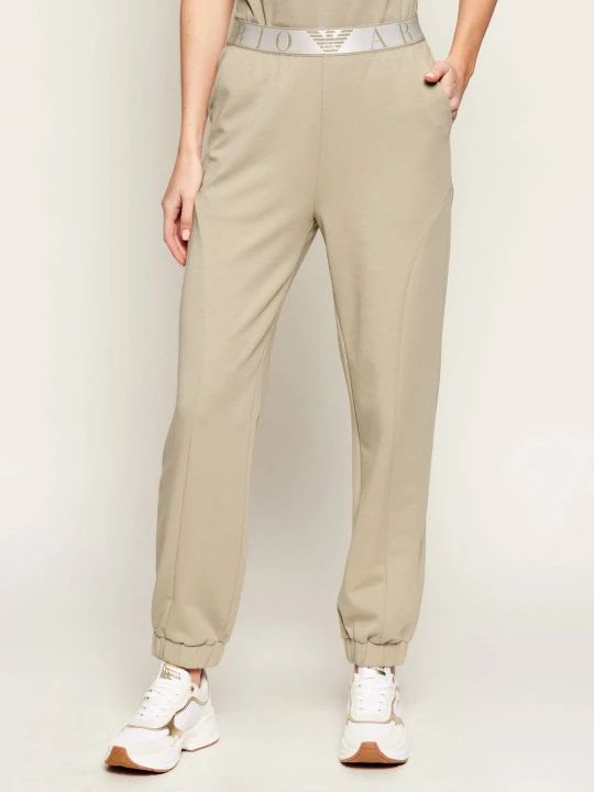 Zdjęcie produktu EA7 Spodnie jogger | Regular Fit beżowy
