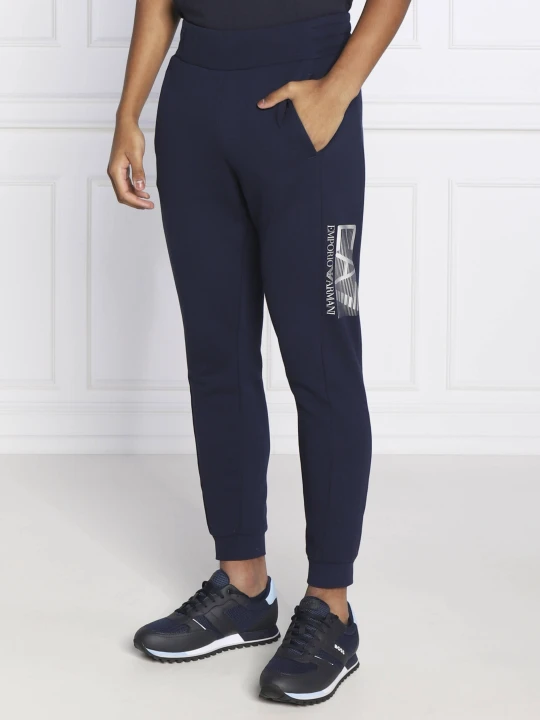 Zdjęcie produktu EA7 Spodnie | Regular Fit granatowy