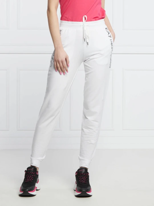 Zdjęcie produktu EA7 Spodnie | Regular Fit biały