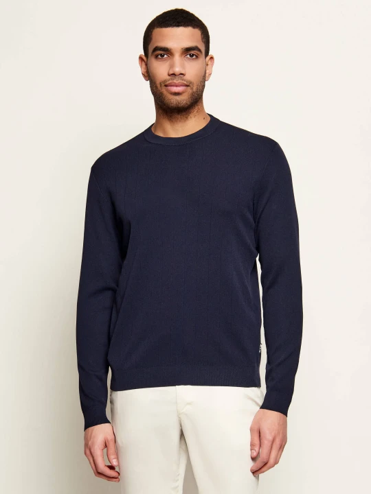 Zdjęcie produktu EA7 Sweter | Regular Fit granatowy