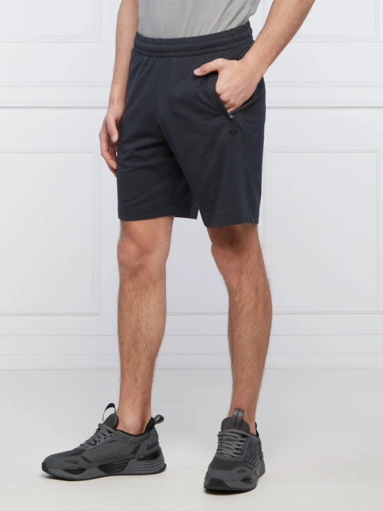 Zdjęcie produktu EA7 Szorty BERMUDA | Regular Fit granatowy