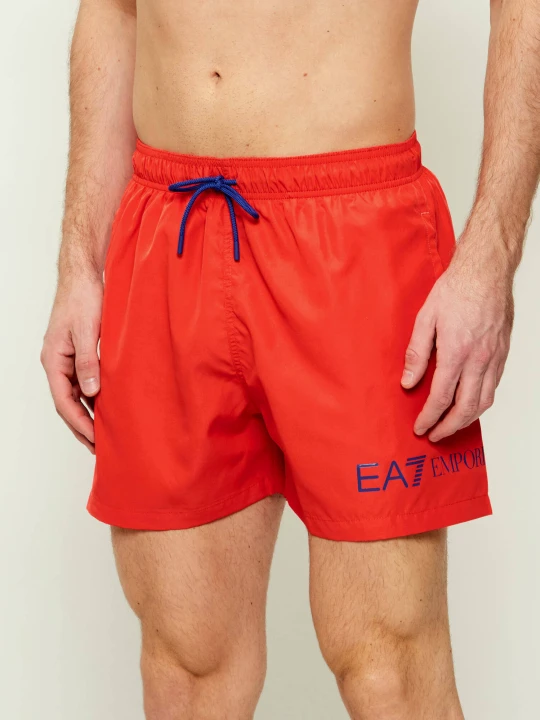 Zdjęcie produktu EA7 Szorty kąpielowe | Regular Fit czerwony