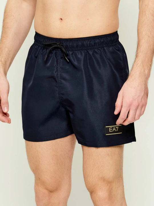 Zdjęcie produktu EA7 Szorty kąpielowe | Regular Fit granatowy