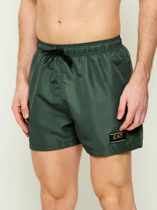 Zdjęcie produktu EA7 Szorty kąpielowe | Regular Fit zielony