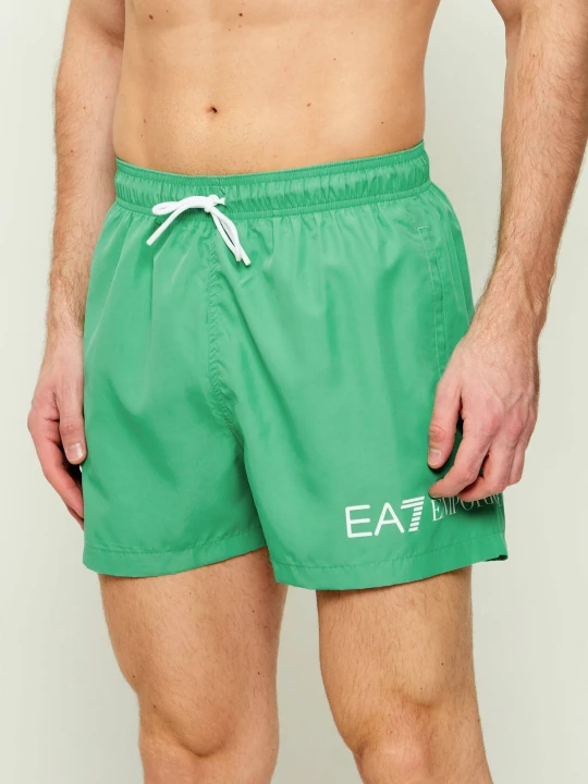 Zdjęcie produktu EA7 Szorty kąpielowe | Regular Fit zielony