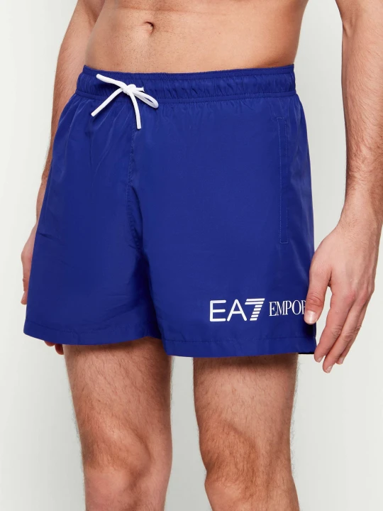 Zdjęcie produktu EA7 Szorty kąpielowe | Regular Fit niebieski