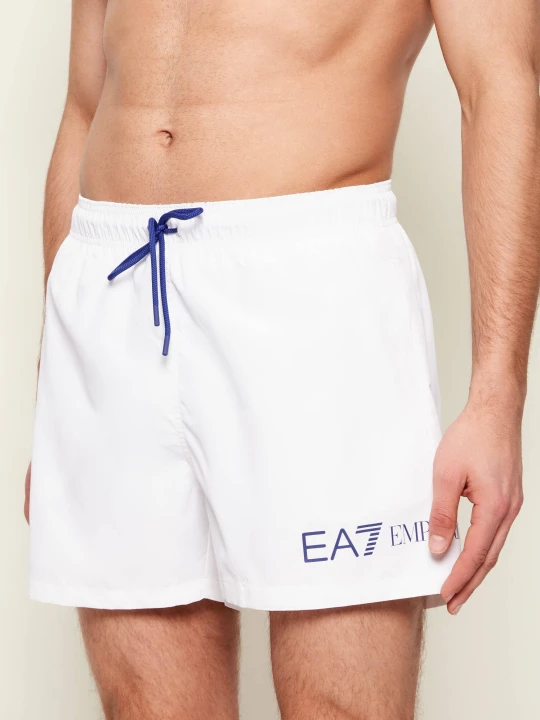 Zdjęcie produktu EA7 Szorty kąpielowe | Regular Fit biały