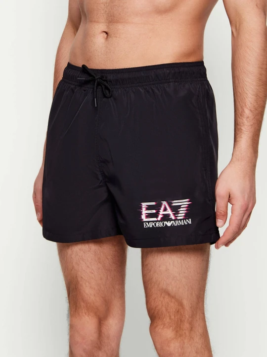 Zdjęcie produktu EA7 Szorty kąpielowe | Regular Fit czarny