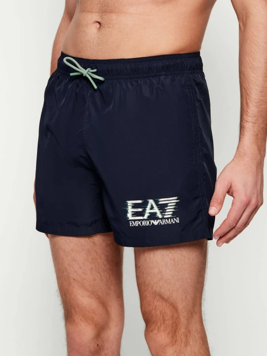 Zdjęcie produktu EA7 Szorty kąpielowe | Regular Fit granatowy