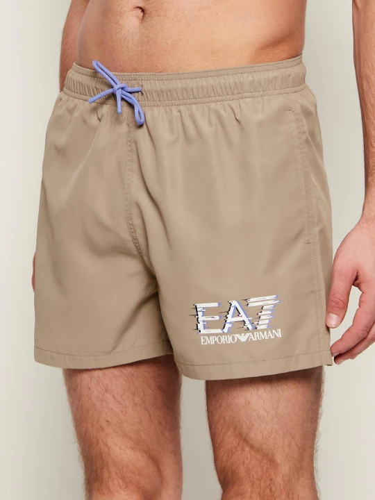 Zdjęcie produktu EA7 Szorty kąpielowe | Regular Fit beżowy