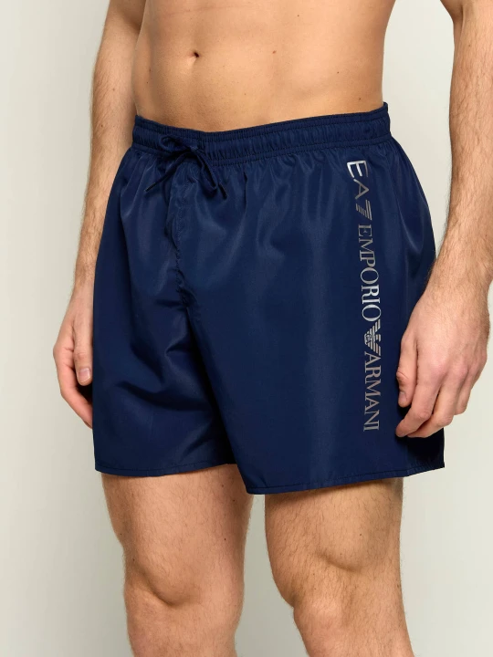 Zdjęcie produktu EA7 Szorty kąpielowe | Regular Fit granatowy