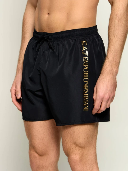 Zdjęcie produktu EA7 Szorty kąpielowe | Regular Fit czarny