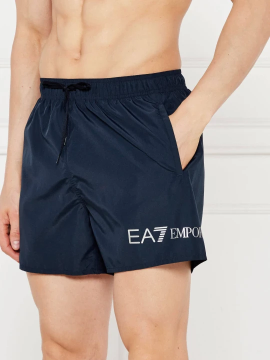 Zdjęcie produktu EA7 Szorty kąpielowe | Regular Fit granatowy