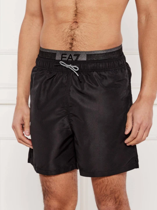 Zdjęcie produktu EA7 Szorty kąpielowe | Regular Fit czarny