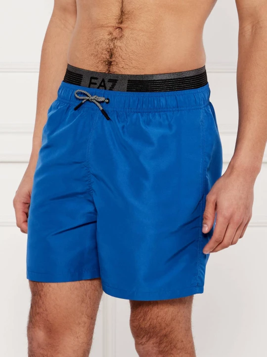 Zdjęcie produktu EA7 Szorty kąpielowe | Regular Fit chabrowy