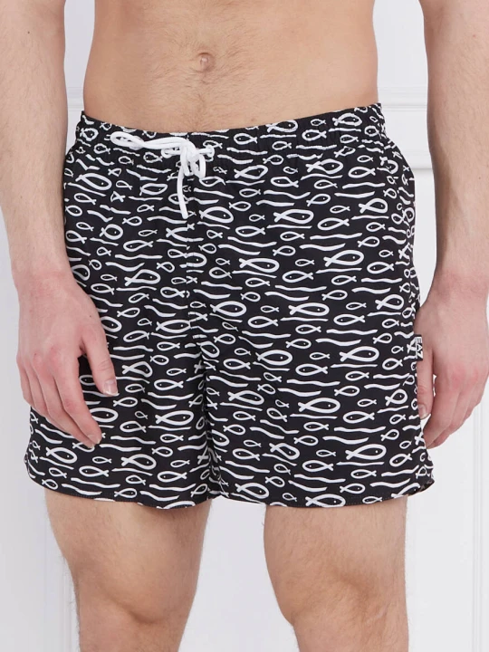 Zdjęcie produktu EA7 Szorty kąpielowe | Regular Fit czarny