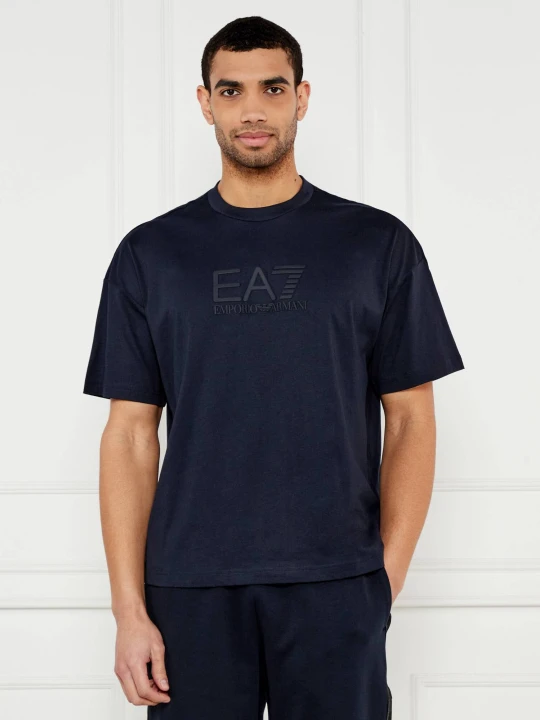 Zdjęcie produktu EA7 T-shirt | Loose fit granatowy