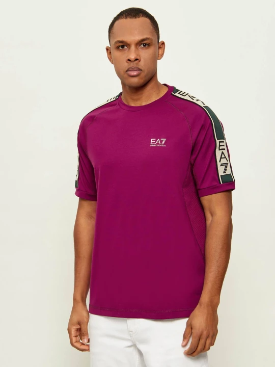 Zdjęcie produktu EA7 T-shirt | Modern fit fioletowy