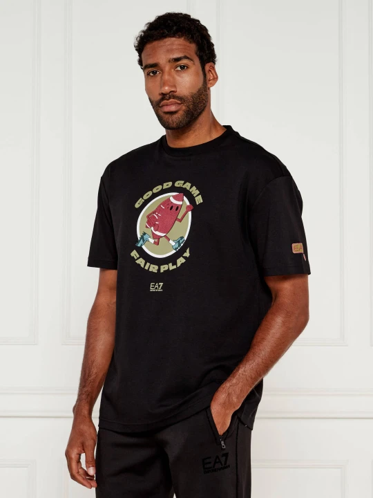 Zdjęcie produktu EA7 T-shirt | Modern fit czarny