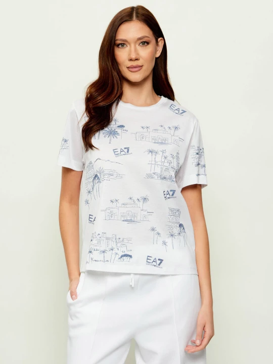 Zdjęcie produktu EA7 T-shirt | Regular Fit biały