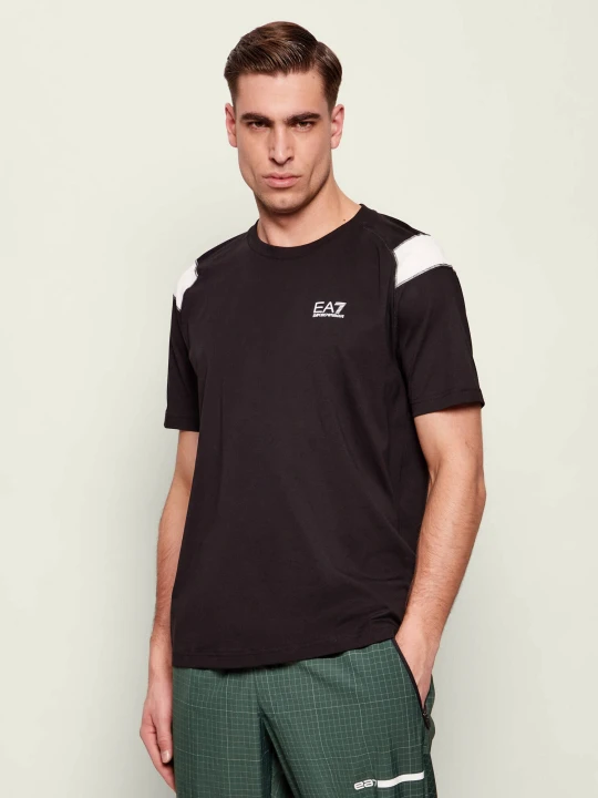 Zdjęcie produktu EA7 T-shirt | Regular Fit czarny