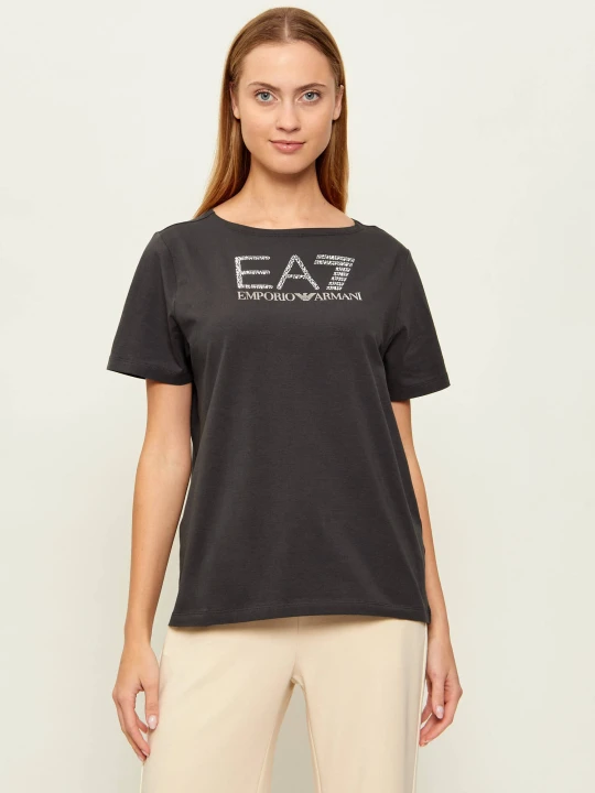 Zdjęcie produktu EA7 T-shirt | Regular Fit grafitowy