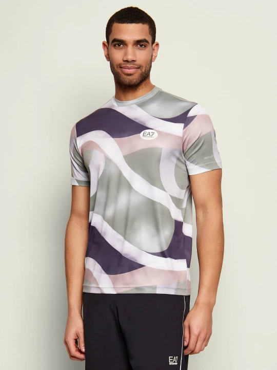 Zdjęcie produktu EA7 T-shirt | Regular Fit zielony