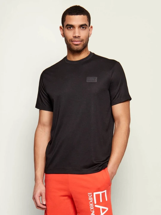 Zdjęcie produktu EA7 T-shirt | Regular Fit czarny
