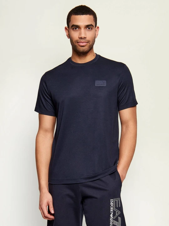 Zdjęcie produktu EA7 T-shirt | Regular Fit granatowy