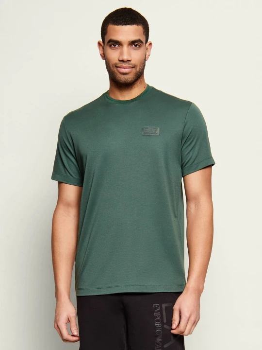 Zdjęcie produktu EA7 T-shirt | Regular Fit zielony
