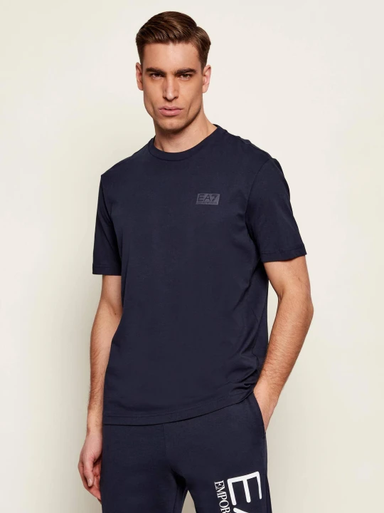 Zdjęcie produktu EA7 T-shirt | Regular Fit granatowy
