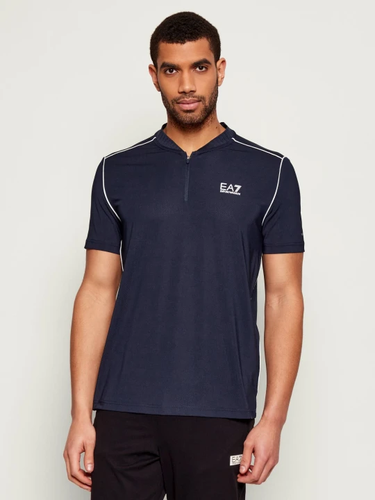 Zdjęcie produktu EA7 T-shirt | Regular Fit granatowy