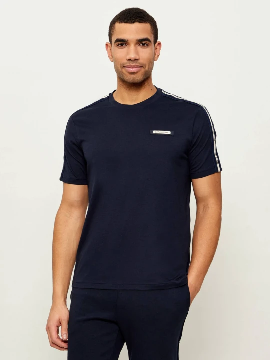 Zdjęcie produktu EA7 T-shirt | Regular Fit granatowy