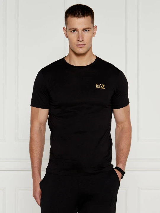 Zdjęcie produktu EA7 T-shirt | Regular Fit czarny
