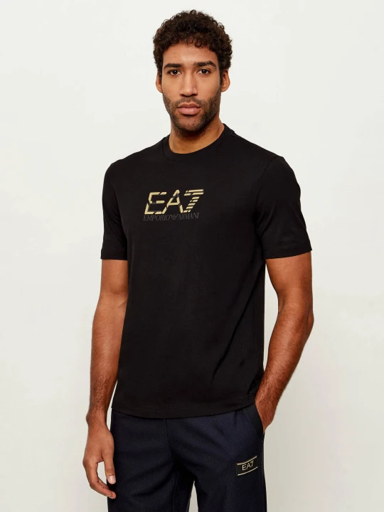 Zdjęcie produktu EA7 T-shirt | Regular Fit czarny