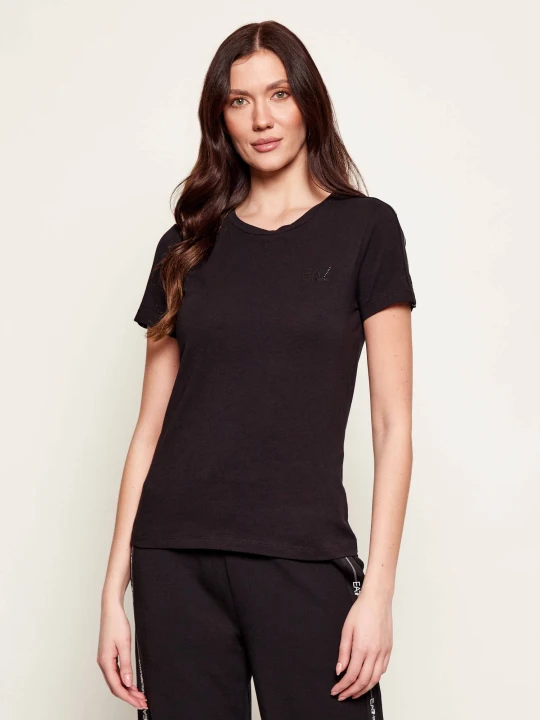 Zdjęcie produktu EA7 T-shirt | Regular Fit czarny