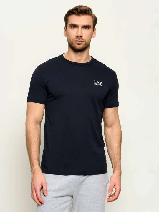 Zdjęcie produktu EA7 T-shirt | Regular Fit granatowy